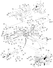 MTD 190-491 - MTD 36" Snow Thrower Attachment (1991)
