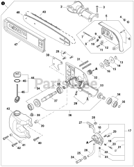 Echo DPPF-2100 - Echo Pole Saw, 56V Battery (SN: E60700001001 - E60700999999)