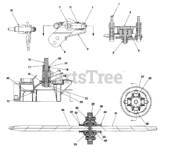 Yard Machines 14AJ825P352 - Yard Machines Garden Tractor (1998) (Walmart)