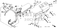 Honda EVD4010 ADV/A (EZCW) - Honda Generator RV Type, Made in Japan (SN: EZCW-1000161 - EZCW-1009999)