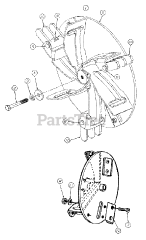 White Outdoor YB-950 (247-315C190) - White Outdoor Yard Boss Chipper Shredder Vacuum (1997)
