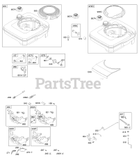Briggs & Stratton 127782-1752-E1 - Briggs & Stratton Vertical Engine Controls, Fuel Supply, Governor Spring