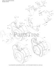 Kohler PCH680-3003 - Kohler Command PRO EFI Propane Engine, Basic Version, 23hp, 17.1kW 06 Blower Housing