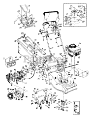 Turf King 126-487G084 - Turf King Walk-Behind Mower (1996) (Fred Meyers)