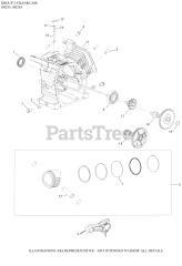 Kohler SH255-0101 - Kohler SH Series Engine, Basic Version, 5.5hp, 4.2kW 02 CrankCase