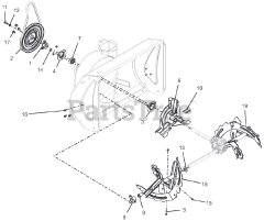 Ariens 920313 - Ariens Sno-Tek 24" Snow Blower, LCT StormForce 208cc engine (SN: 126000 - 180999)