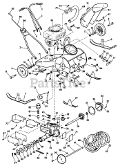 Lawn-Boy 7210 - Lawn-Boy Walk-Behind Mower (SN: 000000001 - 099999999) (1960) Model Sb-13 Snow-Boy Parts List