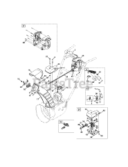 Cub Cadet 2X 526 SWE (31AM56TS710) - Cub Cadet 2X 26" SWE Snow Thrower (2015) Chute Control