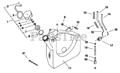 Echo PB-500 - Echo Backpack Blower (SN: P02837001001 - P02837002000)
