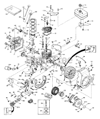 Tecumseh H35-45142M - Tecumseh Engine Engine Parts List #1