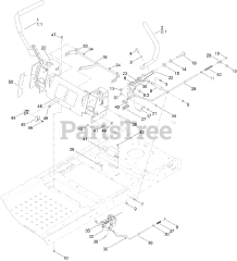 Toro 74390 (ZS 4200 TF) - Toro 42" TimeCutter Zero-Turn Mower (SN: 314000001 - 314999999) (2014)