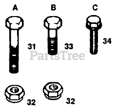 Electrolux/AYP LT 120 CR - Electrolux/AYP Lawn Tractor HARDWARE