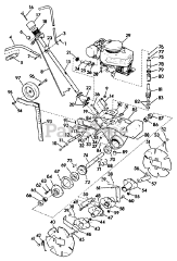 Lawn-Boy 7210 - Lawn-Boy Walk-Behind Mower (SN: 000000001 - 099999999) (1960) Model Lvt-1 Tiller Parts List