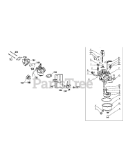 MTD 490-SUC - MTD Engine 490-SUC Carburetor