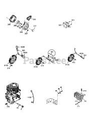 Tecumseh LH358SA-159601A - Tecumseh Engine Engine Parts List #2