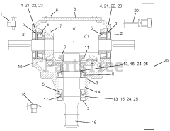 Gravely 895435 (TRM-5138) - Gravely Tow-Behind Reel Mower Attachment (SN: 000101 & Above)