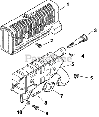 Kohler CS12-941603 - Kohler Command PRO Engine, Basic Version, 12hp, 8.95kW Exhaust 11-7-1 (TP-2502-A)