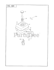 Subaru Robin 170DT0012 (SP-170) - Subaru Robin Engine 900 Accessory