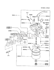 Kawasaki FA076D-CS09 - Kawasaki Engine CARBURETOR