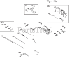 Briggs & Stratton 386447-0246-B5 - Briggs & Stratton Horizontal Engine