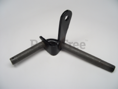MTD 683-04016-0637 Front Axle Assembly, Rh Black - image 1
