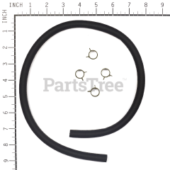 Briggs & Stratton 5414D Fuel Hose With Clamps - image 2