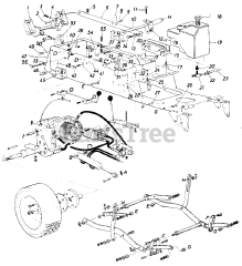 White Outdoor 145-995-190 - White Outdoor Garden Tractor, 18hp (1985)