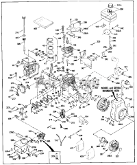 Tecumseh HS40-55551K - Tecumseh Engine Parts Lookup with Diagrams