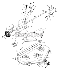 Toro 75-42MR02 - Toro 42" Rear-Discharge Mower Deck (1977)