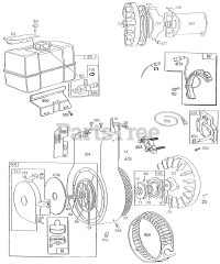 Briggs & Stratton 194412-0110-02 - Briggs & Stratton Horizontal Engine