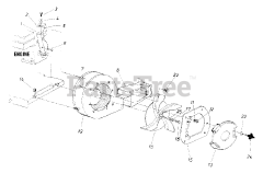 Yard Machines 24A-655A129 - Yard Machines Blower (2003) (Home Depot)