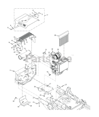 Scag STTII-61V-31DFI - Scag Turf Tiger II 61" Zero-Turn Mower, 31hp Kawasaki (SN: S9200001 - S9299999) (Rev 01) STTII ENGINE &amp; ATTACHING PARTS - LIQUID COOLED (GASOLINE)
