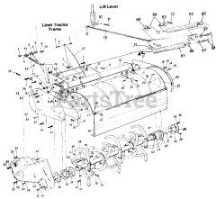 White Outdoor 190-756-190 - White Outdoor 28" Tiller Attachment (1992)