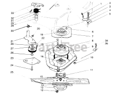 Toro 22044 BC - Toro Walk-Behind Mower (SN: 059000001 - 059999999) (1995)