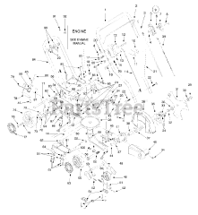 Yard Machines 25A-532A372 - Yard Machines Walk-Behind Edger (1998) (Hechinger)