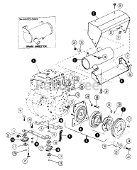 Snapper 1600 (80024) - Snapper Garden Tractor, 16hp Engine &amp; Mounting