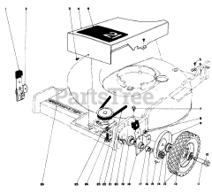 Toro 20673 - Toro Walk-Behind Mower (SN: 007000001 - 007999999) (1977)