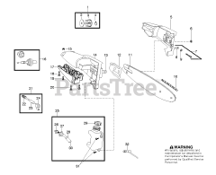 Poulan Pro PP 28 PDT (967288702) - Poulan Pro Pole Saw (2014-09)