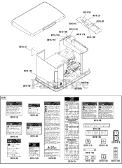 Briggs & Stratton 040337-02 - Briggs & Stratton 16kW Home Standby Generator Decals Group (80014395)