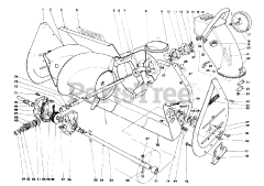 Toro 31756 (726) - Toro 26" Snow Thrower (SN: 004000001 - 004999999) (1974)
