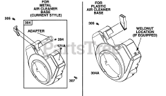 Briggs & Stratton 290772-0402-01 - Briggs & Stratton Vertical Engine