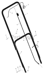 Murray 20111x94A - Murray 20" Walk-Behind Mower (2000)