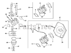 Kohler CH14-1804 - Kohler Command PRO Single Engine, Basic Version, 14hp Fuel System (Cont.) 8-27-206 (TP-2401-B)