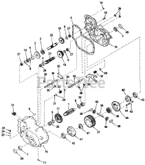 Simplicity 1691396 - Simplicity SunStar 48" Garden Tractor, 20hp Peerless Transaxle Model 2600-008