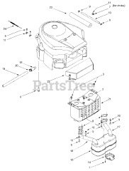 Huskee 14AR808K131 - Huskee Garden Tractor (2003) (Tractor Supply) Engine Accessory