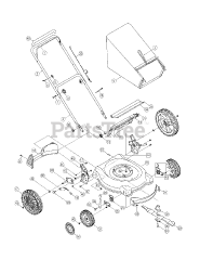 MTD 11A-589B795 - MTD Pro Walk-Behind Mower (2006)
