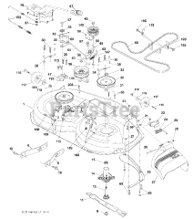 Poulan Pro PB 195H42 LT (960420107-03) - Poulan Pro Lawn Tractor (2010-05)