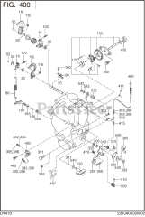 Subaru Robin DY410DD8050 (DY41) - Subaru Robin Engine, Diesel 400 Governor