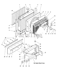 Ferris IS 5000Z (5901071) - Ferris IS5000Z Series Zero-Turn Mower, 31hp Caterpillar Diesel (SN: 1226 & Above)