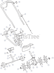 Craftsman C 210 (CMXGVAMKC25C) (21AKC25C793) - Craftsman Cultivator (2019)